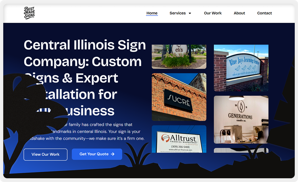 Marketing Agency work for best made signs